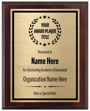 Awards And Trophies And Plaques