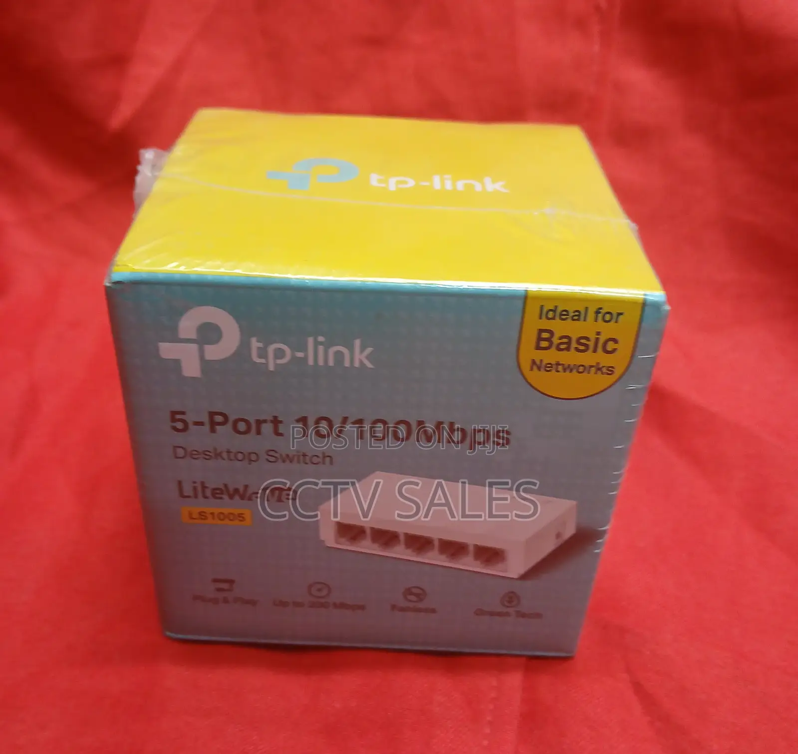 Tp-Link 5-Port 10/100mbps Litewave Ls1005 Desktop Switch