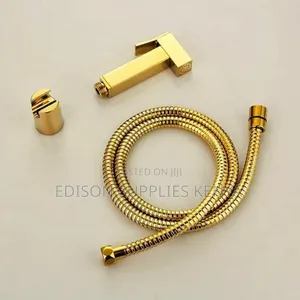 Gold Arabic Shower Premium Metal Shattaf Bathroom Toilet Bidet Spray