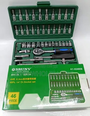 46 Pieces Socket Wrench