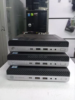 Desktop Computer HP EliteDesk 800 G3 8GB Intel Core i5 SSD 256GB