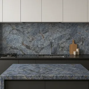 Azure Blue Island Sintered Stone(3.2m * 1.6m * 12mm)