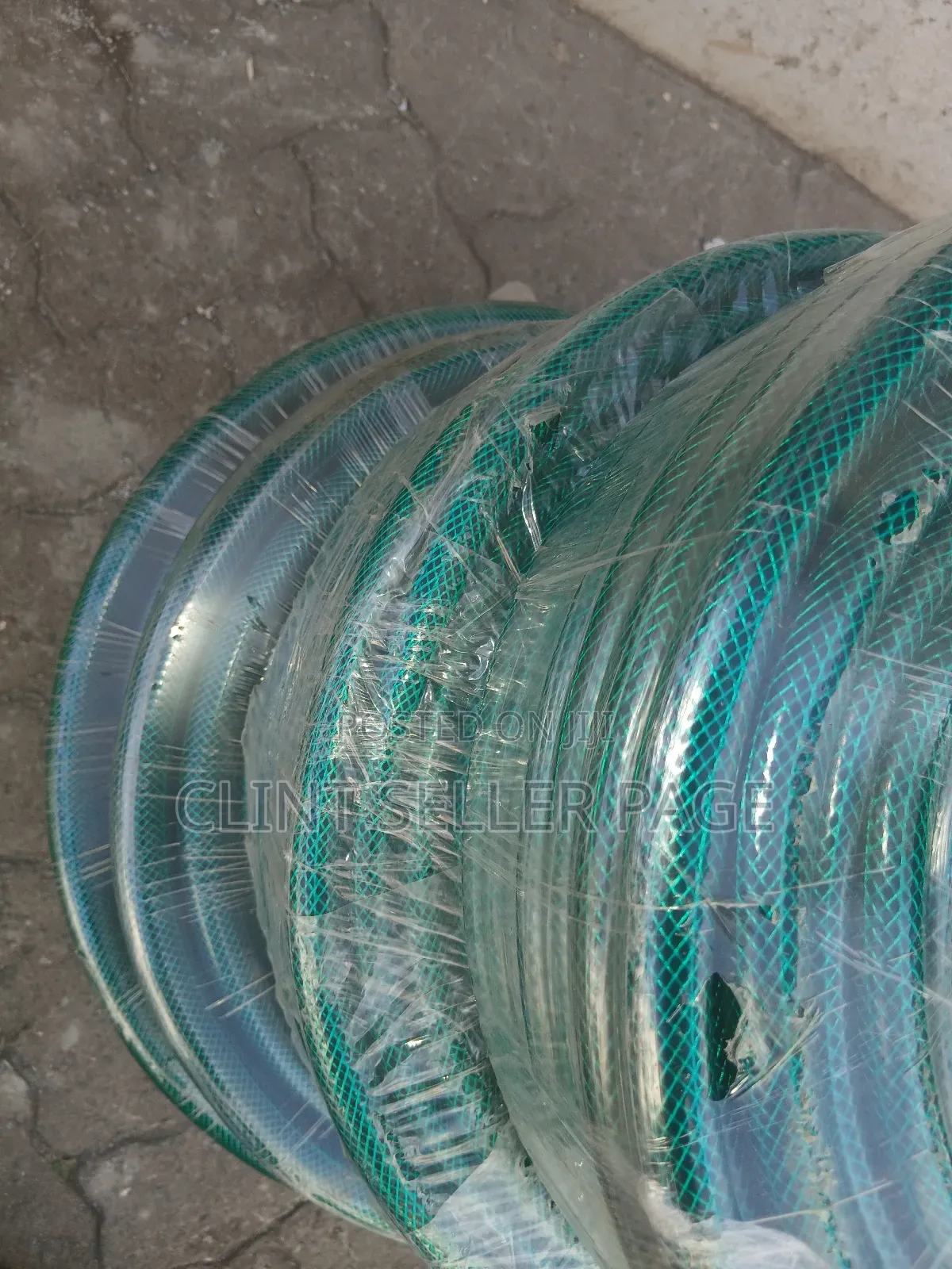 Multipurpose Braided Hose Pipe (Green)
