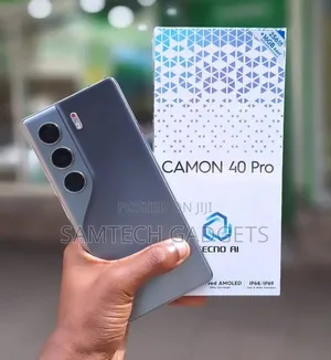 New Tecno Camon 40 Pro 256 GB Gray