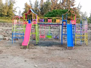 Playground Set – 2 Slides 3 Swings