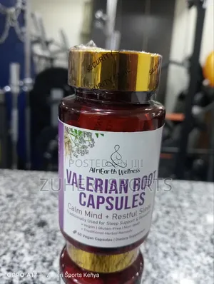 Valerian Root Capsules for Sleep Support and Relaxation