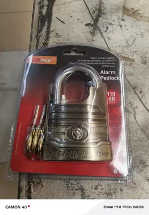 Kinbar Italy Alarm Padlocks
