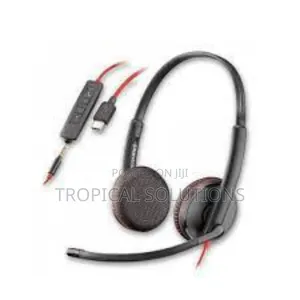 Poly Blackwire 3225 Stereo Usb -C Headset+ 3.5 Mm Plug + Usb-C