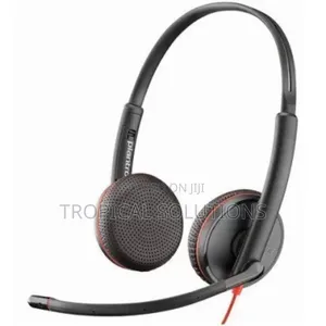 Poly Blackwire 3225 Stereo Usb -C Headset+ 3.5 Mm Plug + Usb-C