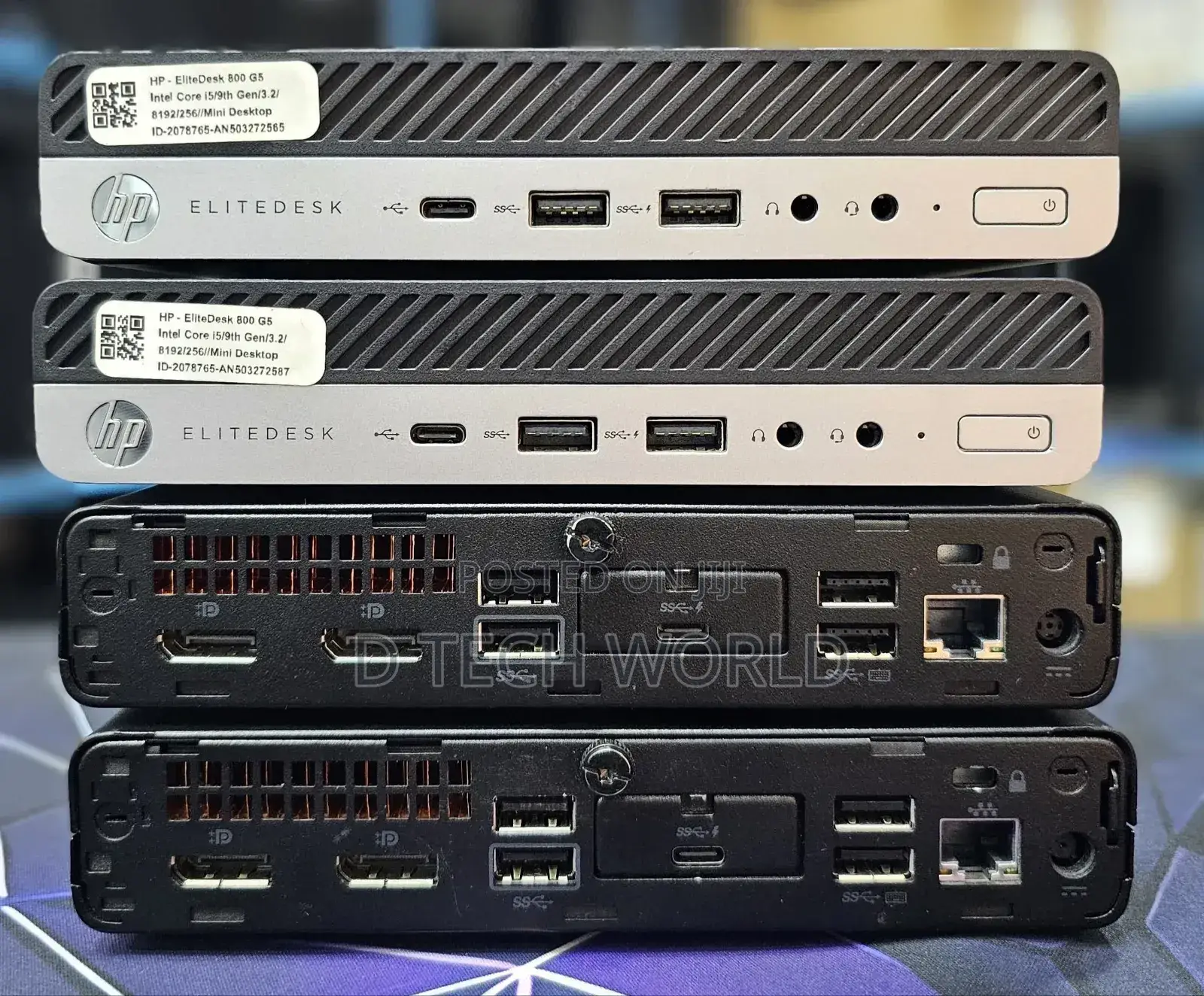 Desktop Computer HP EliteDesk 800 16GB Intel Core i5 SSD 256GB