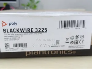 Poly Blackwire 3225 Stereo Usb-C Headset + 3.5mm Plug +Usb-C/a Adapter
