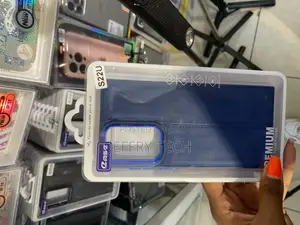 Clickfleek Premium Leather Back Cover for Samsung Galaxy S22 Ultra