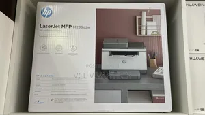 Hp M236sdw Printer Black on White