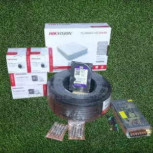 Hikvision 4 1080p Full Hd 2mp CCTV Security Cameras DVR Kit System