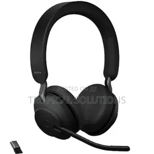 Jabra Evolve2 65 Stereo Headset With Link380a