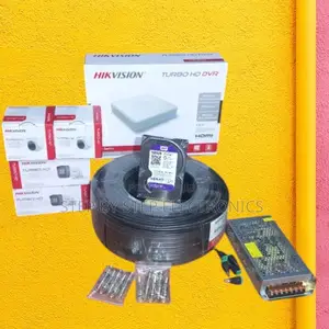 Easy Installation 4 Full Hd 2mp CCTV Cameras Kit 1080p Security System