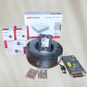 High-Definition Clarity 2mp 1080p Hikvision 4 Cameras Security System