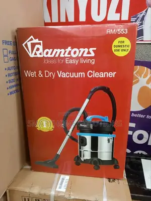Ramtons 20l Wet and Dry Vacuum Cleaner – Clean Every Surface