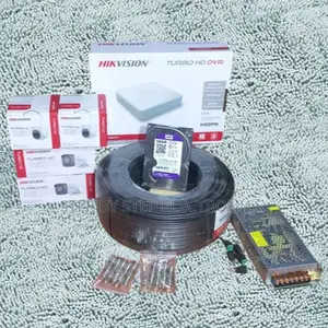 Hikvision Full Hd 4 1080p Cameras CCTV Kit–Mobile App Smart Monitoring