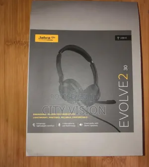 Jabra Evolve 30 Ii Ms Stereo Usb Headband, Noise Cancelling