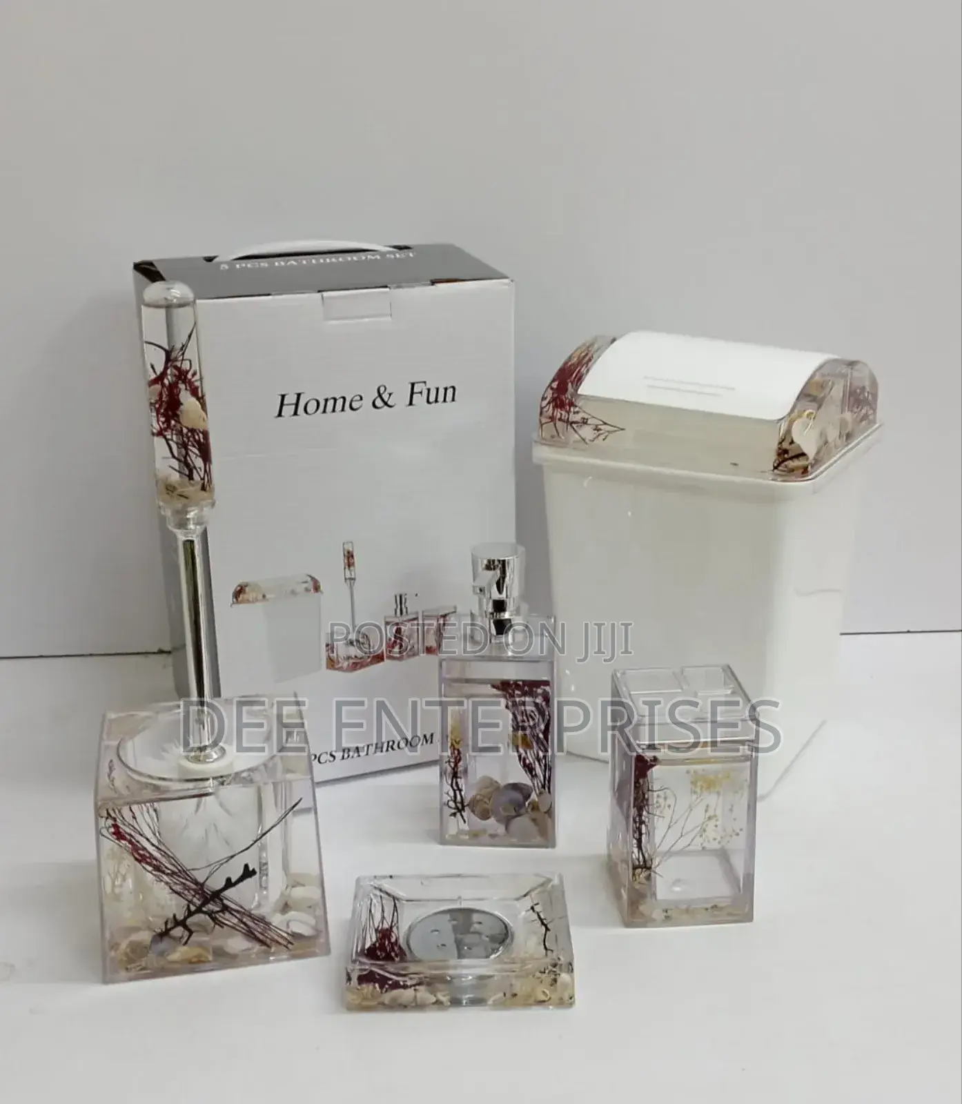 6 in 1 Bathroom Set