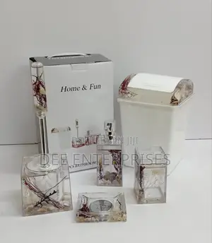 6 in 1 Bathroom Set