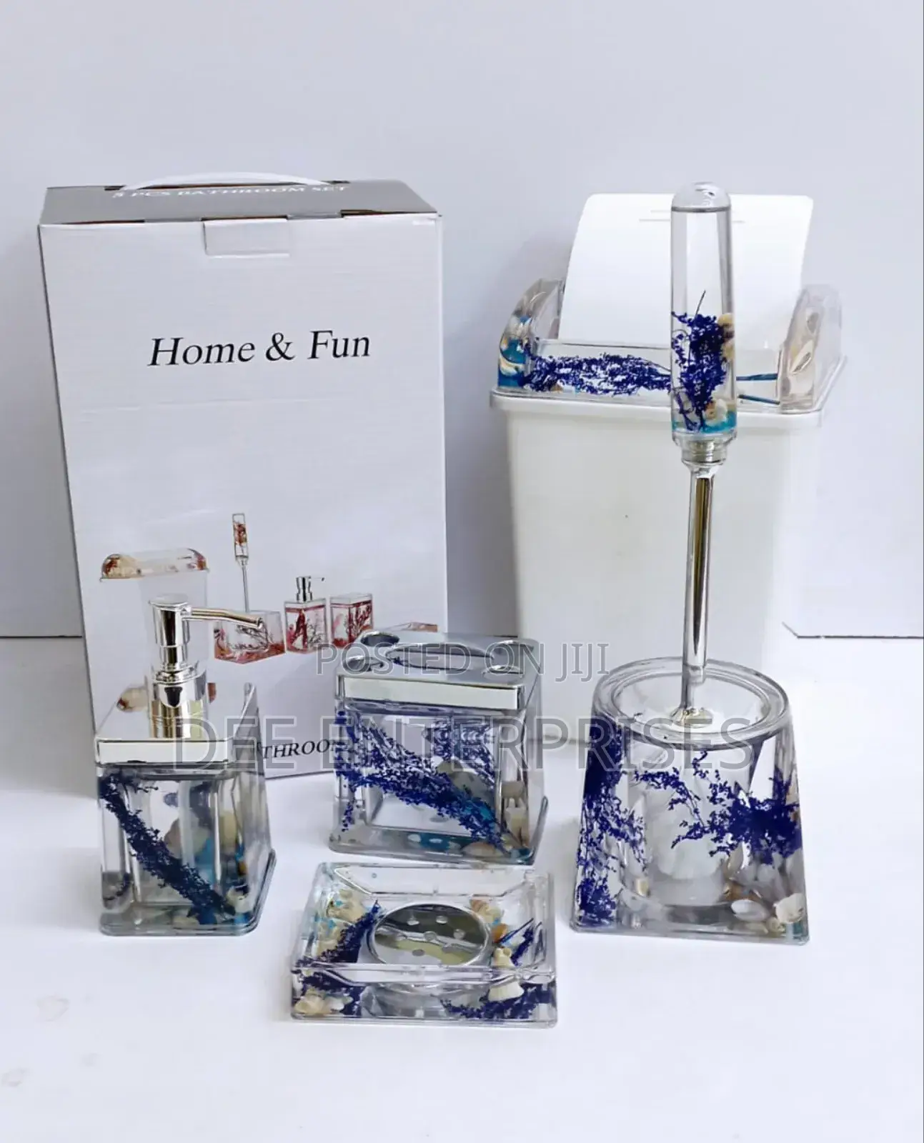 6 in 1 Bathroom Set