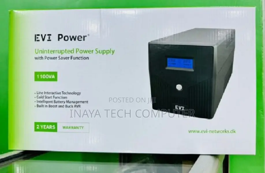 Evi 1100va / 600w Line Interactive Ups