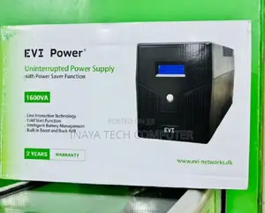 Evi 1600va / 900w Line Interactive LCD Display Ups -