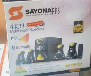 16000 Watts 4.1ch Sayona SHT-1148bt / SHT-1149bt Multimedia Speaker