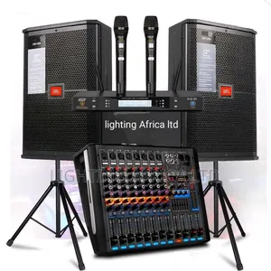 8 Channels Powered Sounds System (2) JBL Mid Speaker - Dual Microphone