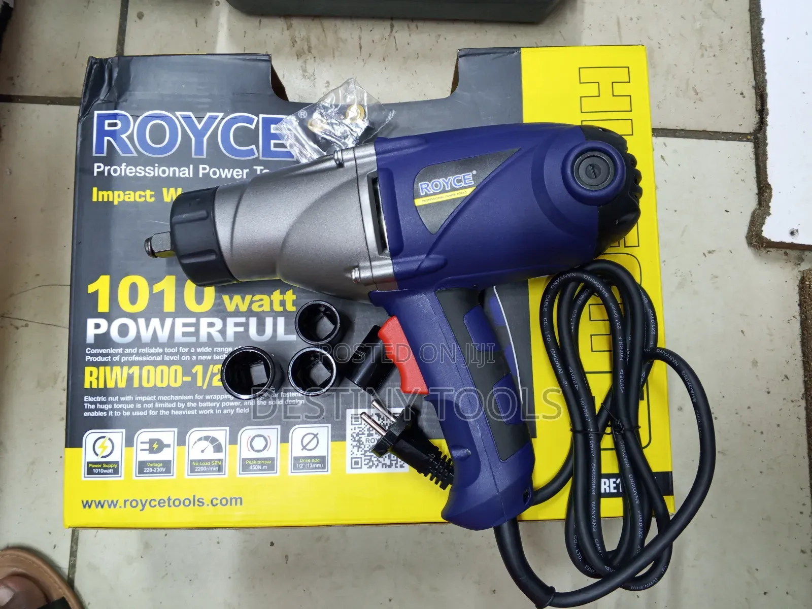 Impact Wrench 1010 Watts