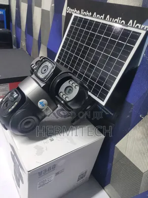 Tripple Lens 4g CCTV Surveillance Cameras Outdoor