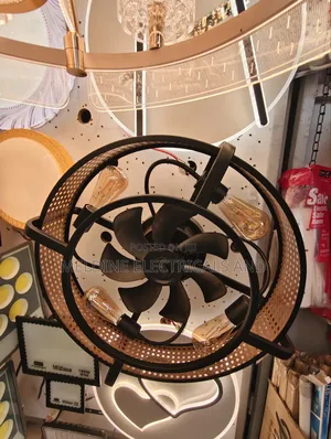Ceiling Light With Remote Control Fan
