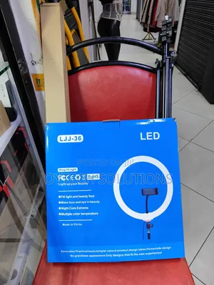 14" Selfie Ring Light With 76" Tripod Stand 1 Phone Holder. 3 Modes
