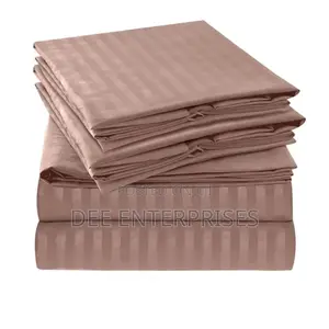 Luxury Cotton Stripped Bedsheets