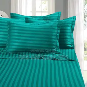 Luxury Cotton Stripped Bedsheets