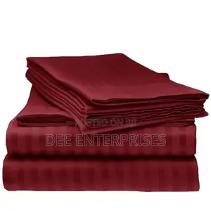 Luxury Cotton Stripped Bedsheets