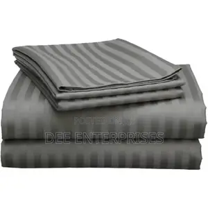Luxury Cotton Stripped Bedsheets