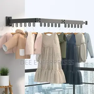 Foldable Wall Mounted Drying Rack Clothes