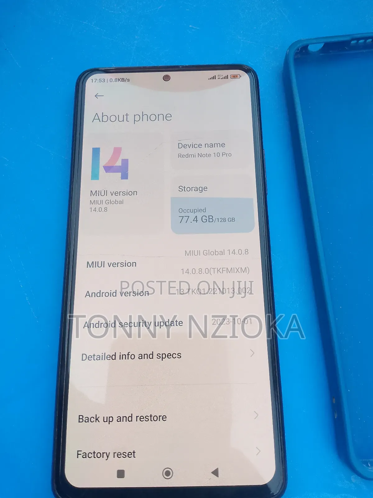 Xiaomi Redmi Note 10 Pro 128 GB Black