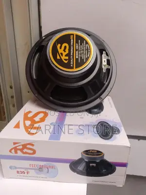 8 Ohms Speaker 8 Inch Rs Product 830f With High Quality Voice