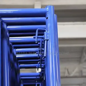 Multipurpose Scaffolding Ladder With Safety Rails