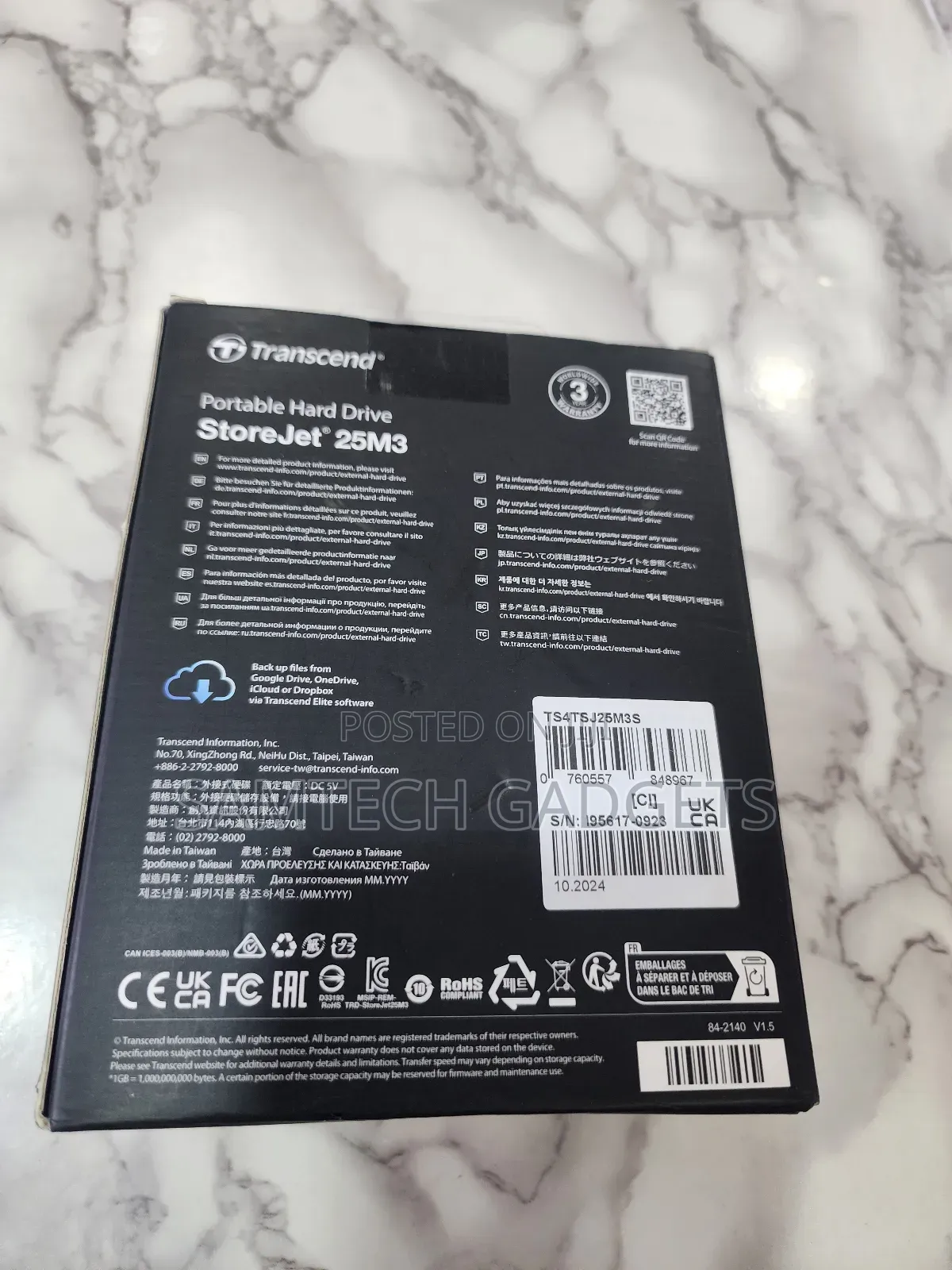 Transcend 4 Terabytes Storage