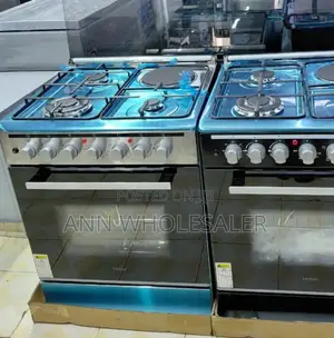 Stainless Steel Roch 60 by 60 Standing Cooker ( Electric Oven)