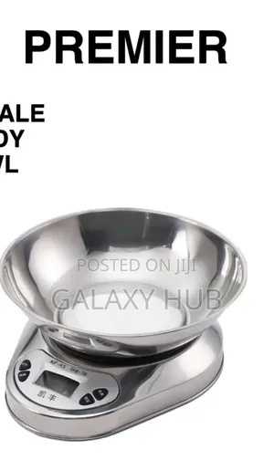 Kitchen Scale Steel Body With Bowl Digital 5kg