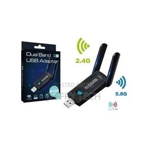 1200mbps Wireless Network Card, Dual Antenna Usb Dual Band