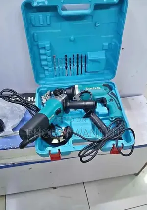 Makita Electric Drill Grinder Set, Corded Makita Combo Set