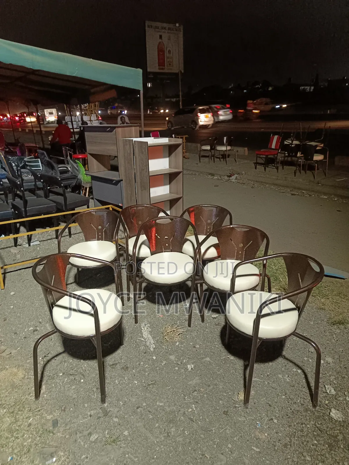 Powder Coated Copper, Restaurant Chairs M