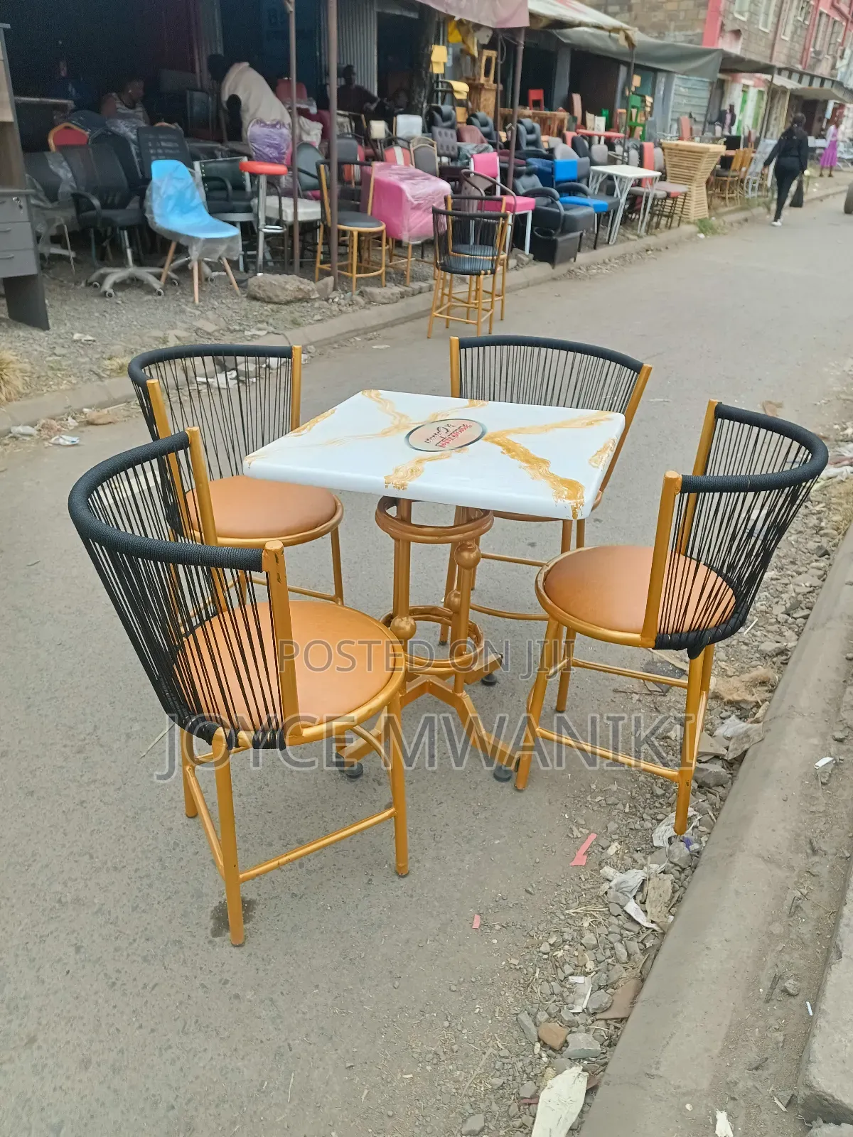 Restaurant Set or Hotel Set, Powder Coated 